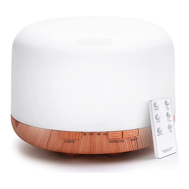 500ml Room Aromatherapy Diffuser TOP Ultrasonic Essential Oil Diffuser Colorful Home Use Humidifier Aromatherapy Machine