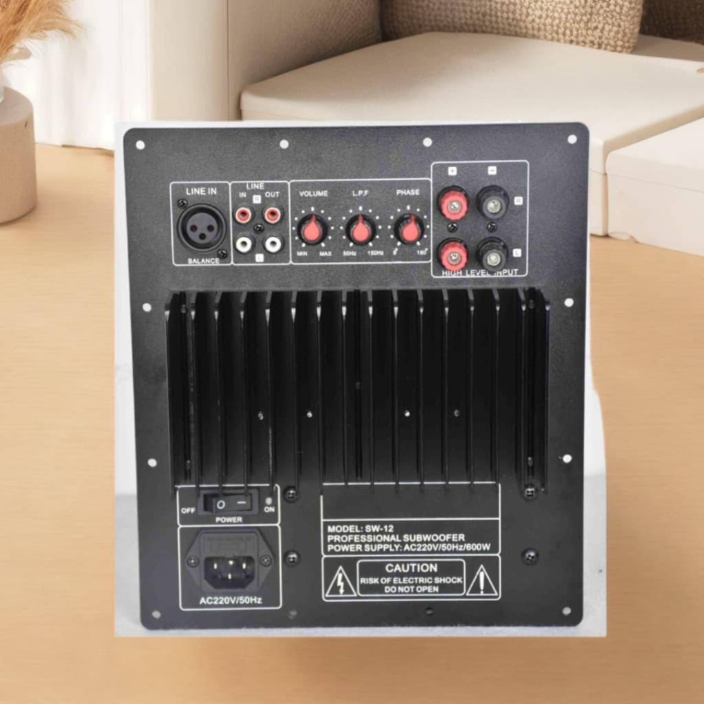 New 200W Mono Variable Frequency High-Power Professional Amplifier 2SA1943/2SC5200 Finished Amplifier Board