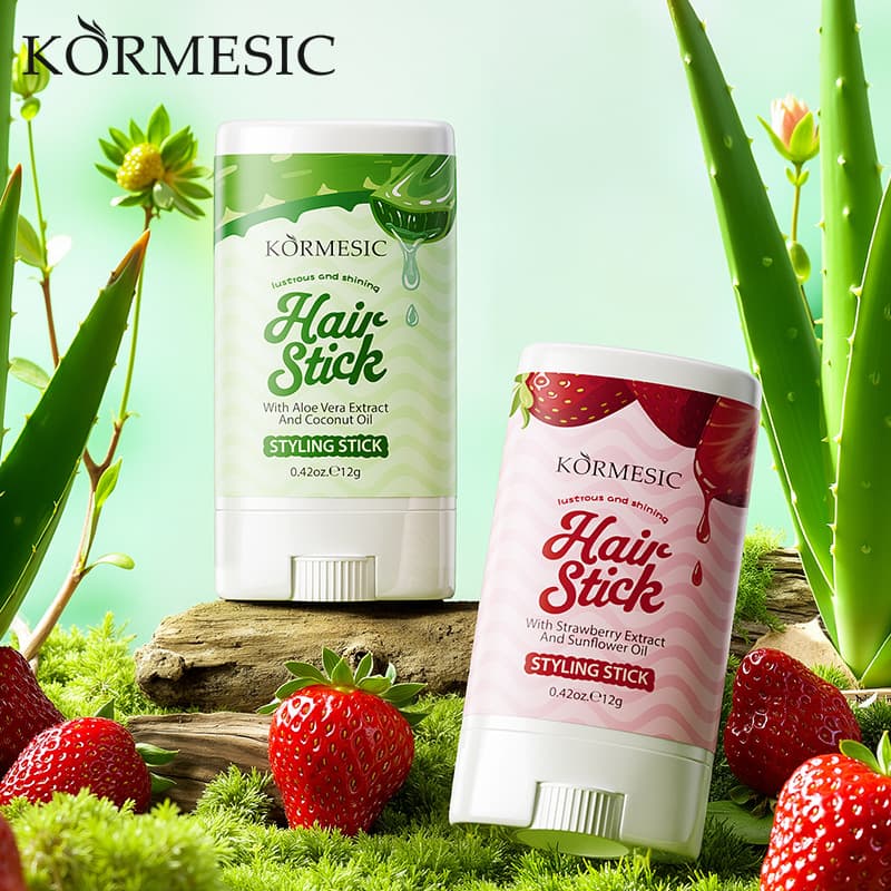 KORMESIC Aloe Vera Strawberry Hair Wax Stick - Cross-border Factory Wholesale