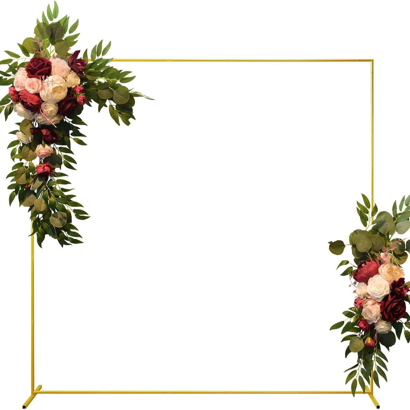 Arch Background Frame Wedding Arch Frame Metal Background Stand for Birthday Party Garland Decorations