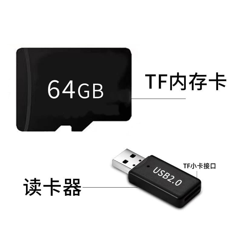 Cross-border Compatible Instant Print Camera for Cartoon Kids, Mini Camera Card Reader, Memory Card