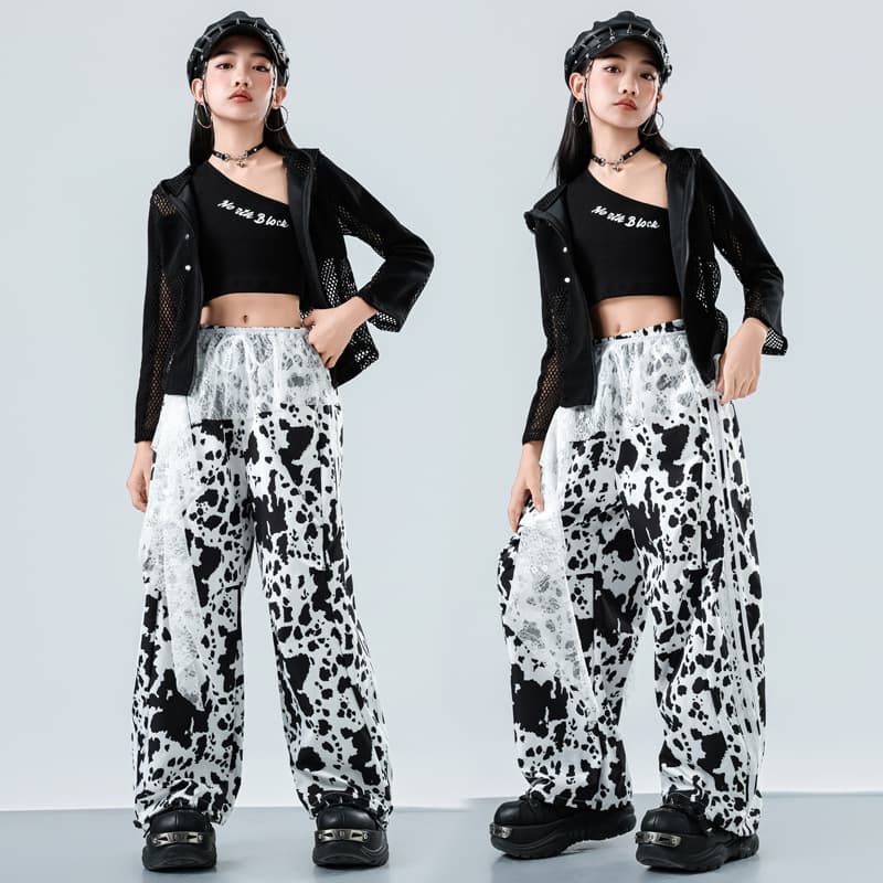 Children's jazz dance clothing, girls' performance clothing, jazz children's street dance catwalk fashion clothing, Latin dance practice clothing
