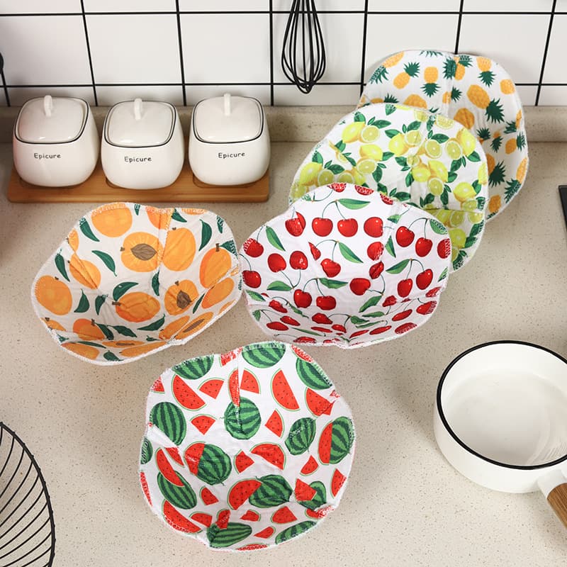 New microwave heat preservation bowl holder heat insulation gloves, anti-slip high-temperature bowl cover