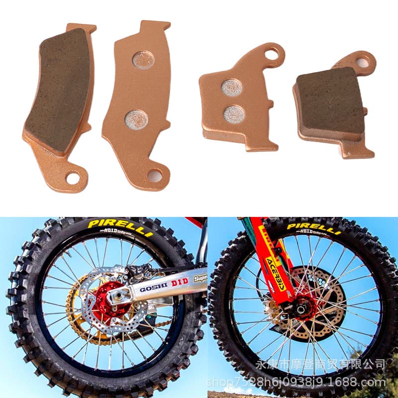 Compatible with CRF Front and Rear Brake Pads Disc Brake Pads for Zhenglin Yaxiang Huayang Bosuer Guizun Kailin Nissin Brake Pump