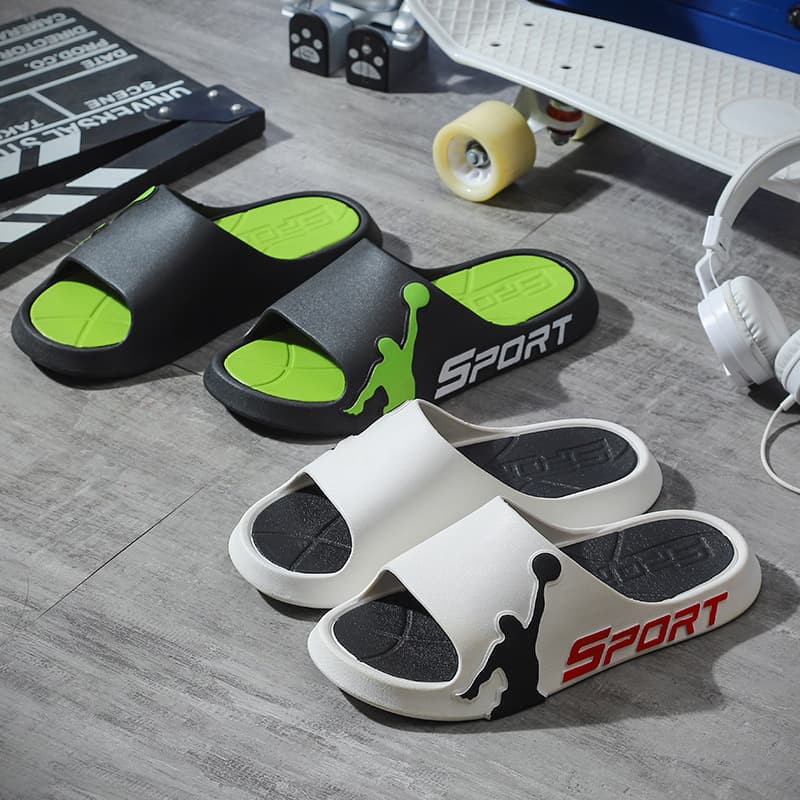 New Summer Basketball Shoes for Men, Trendy Outdoor Wear, Wear-Resistant, Thick Sole, Cloud-Like Comfort, Hot-Selling Sandals