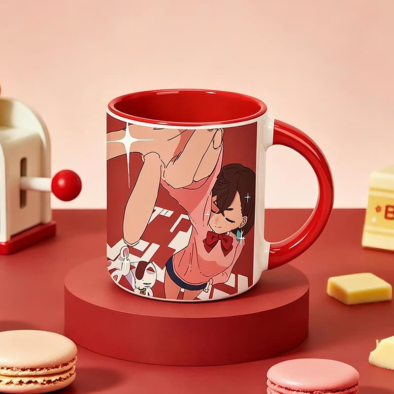 Comic Convention Mug Anime Custom Simple Cute Free Cutout