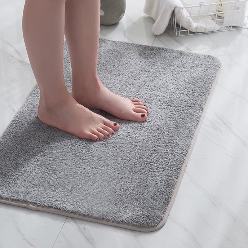 Bathroom absorbent mat, non-slip floor mat for bathroom entrance, bedroom, home entrance, carpet