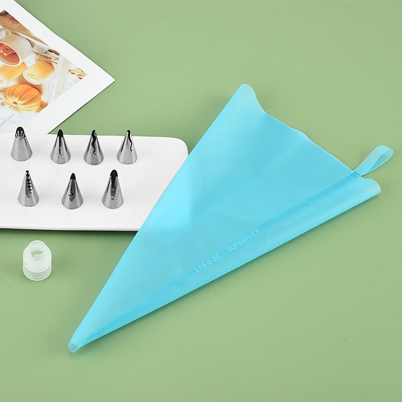 Factory Piping Nozzle 9-Piece Set Home Skirt Cream Piping Bag Cake Cream Piping Nozzle Piping Tool Set