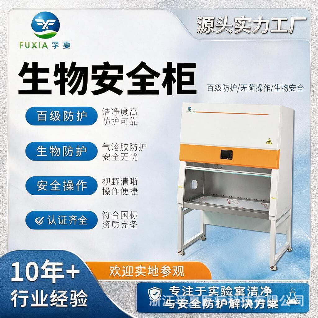 Two-Person Ultra-Clean Workbench All-Steel Purification Bench Aseptic Semi-Full Exhaust Laboratory Biological Safety Cabinet Purification Stainless Steel