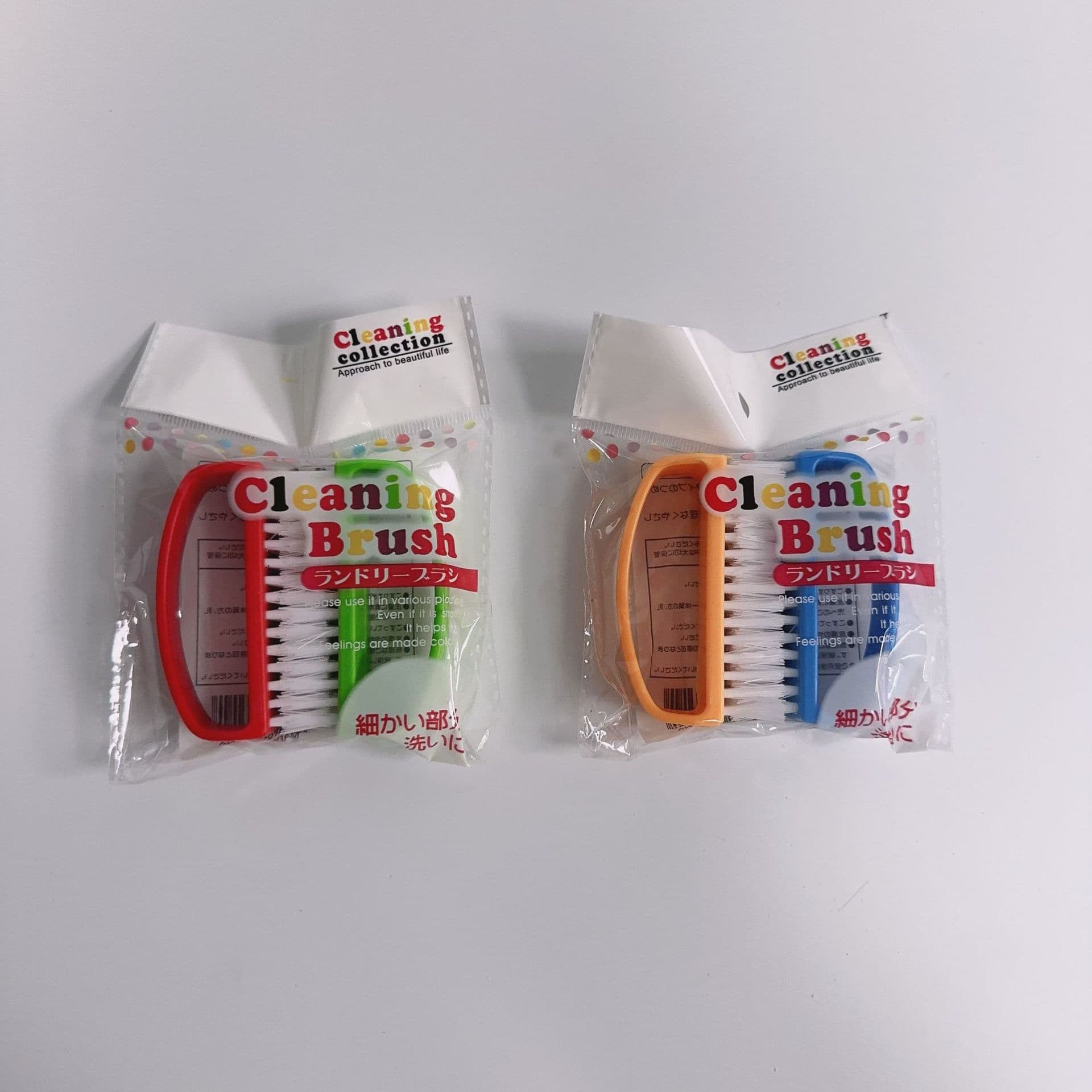 Colorful nail brush dust brush cleaning brush candy color nail brush D-type nail brush crab brush