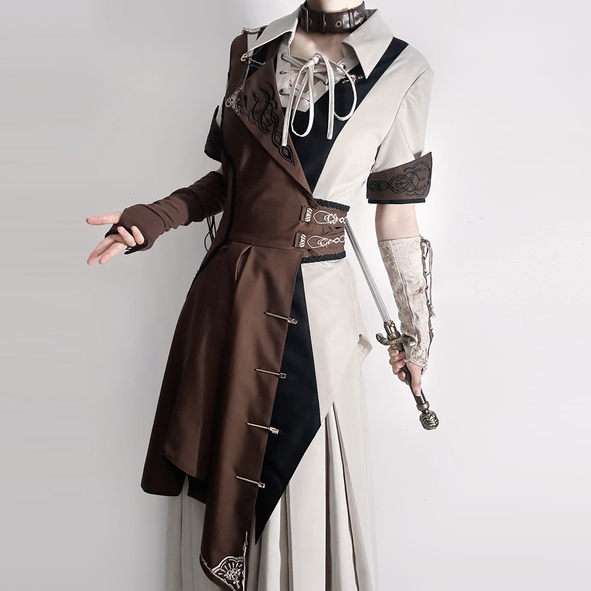 Bear Doujiang Original Design Voyage Guide Lolita Women's Lolita Top, Coat, Pants Daily Set 7263