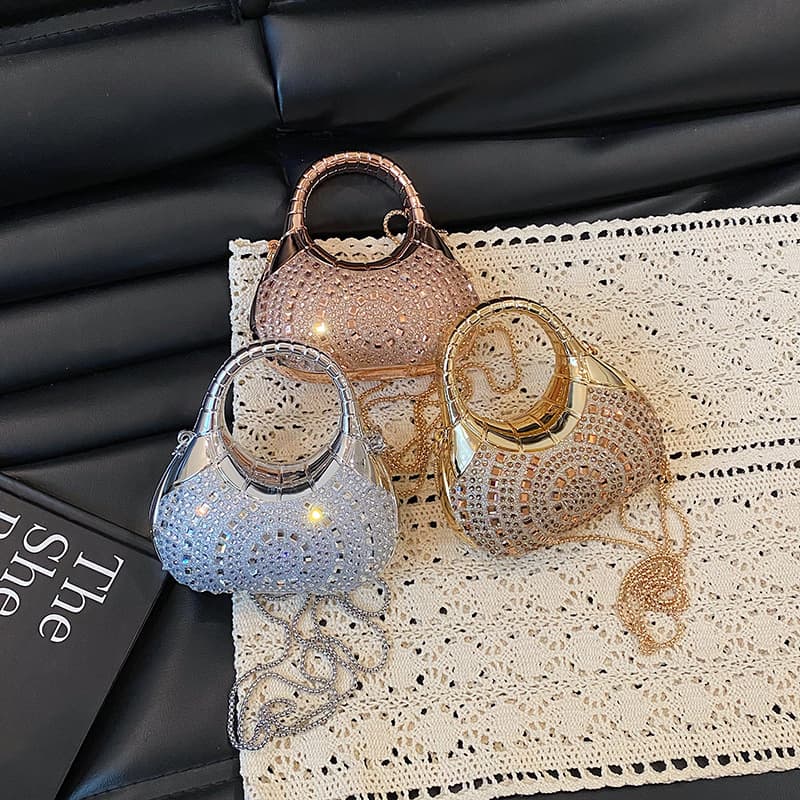 2026 New Fashion Women's Handbag Spring Versatile Chic Bag Luxury Design Evening Handbag