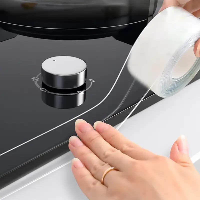 Cross-border Kitchen Transparent Caulk Strip for Countertop Waterproof Sealing, Sink Edge, Dishwasher, Toilet Edge Anti-Mold Gap Tape