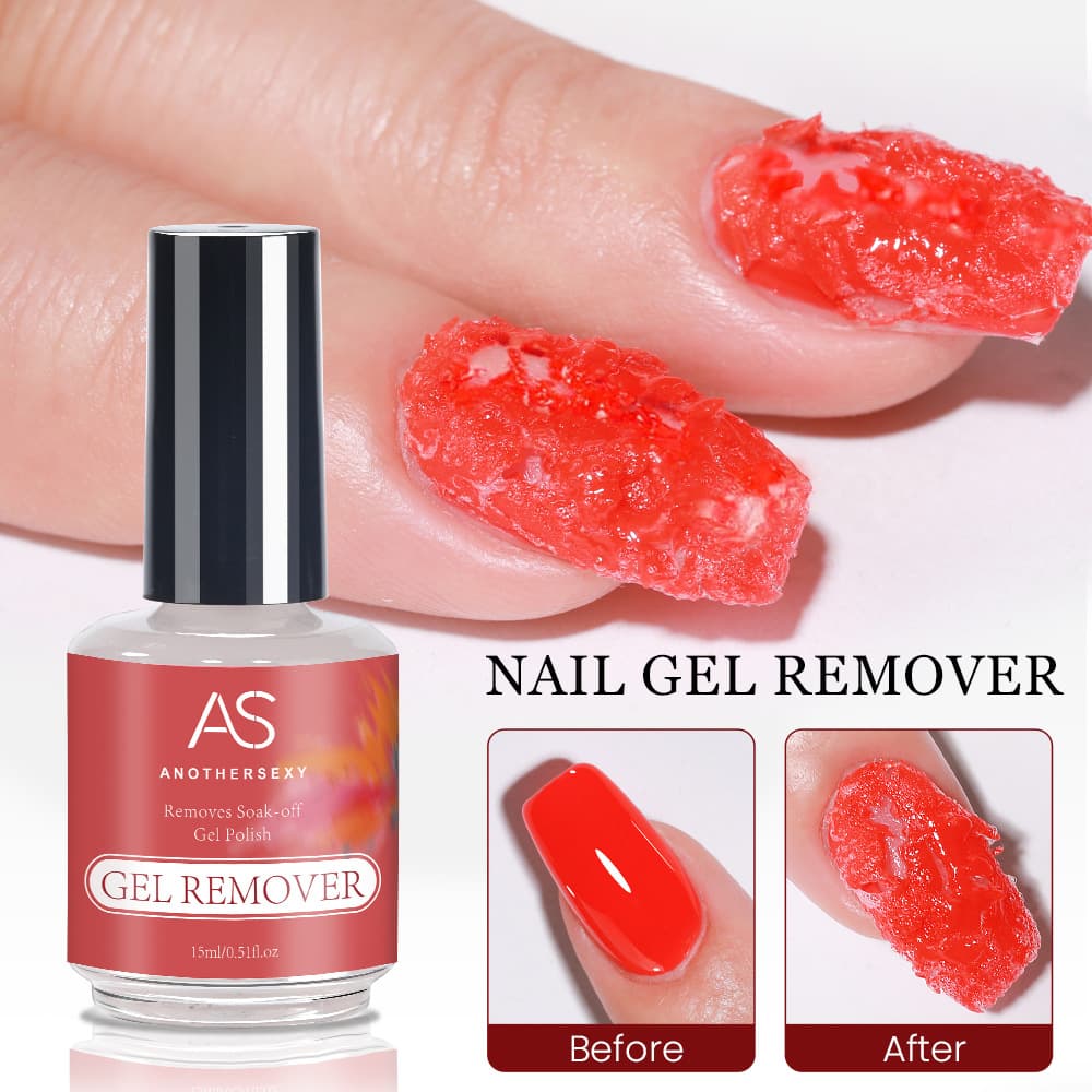 New Nail Polish Remover for Gel Nails, Soak-Off Gel Remover, Nail-Safe Magic Crack Remover Gel, Cross-Border