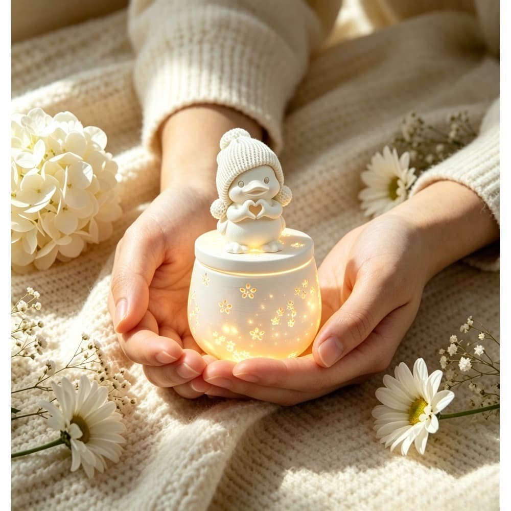 Star Jar Duck Three-piece Silicone Mold DIY Aromatherapy Candle Jar Storage Jar Resin Casting Mold
