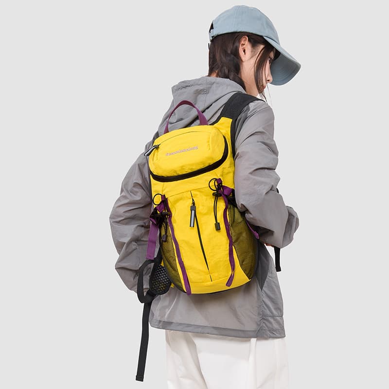 New Outdoor Sports Backpack Unisex Hiking Bag Large-Capacity Sports Travel Camping Color-Block Backpack