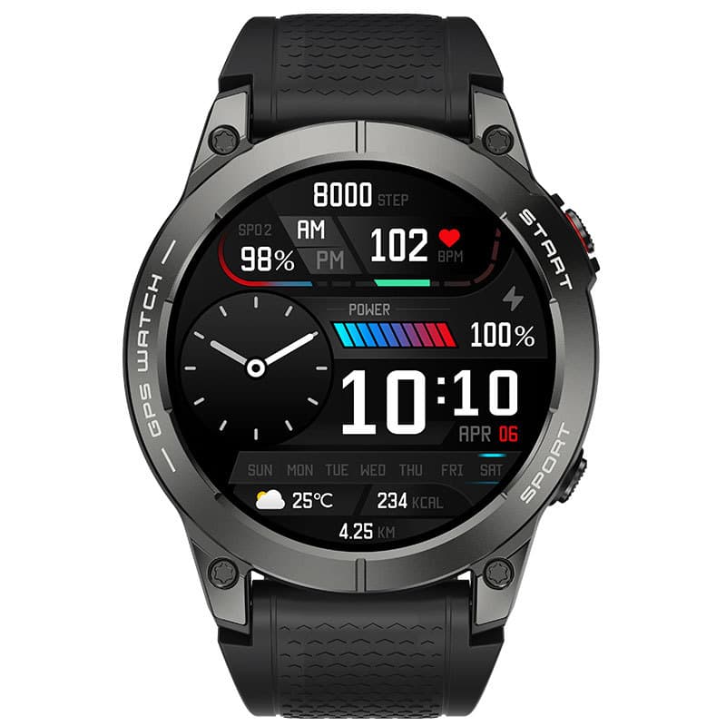 New GPS Smart Watch with AMOLED Screen Bluetooth Calling S53 Smartwatch IP68 Waterproof Cross-Border