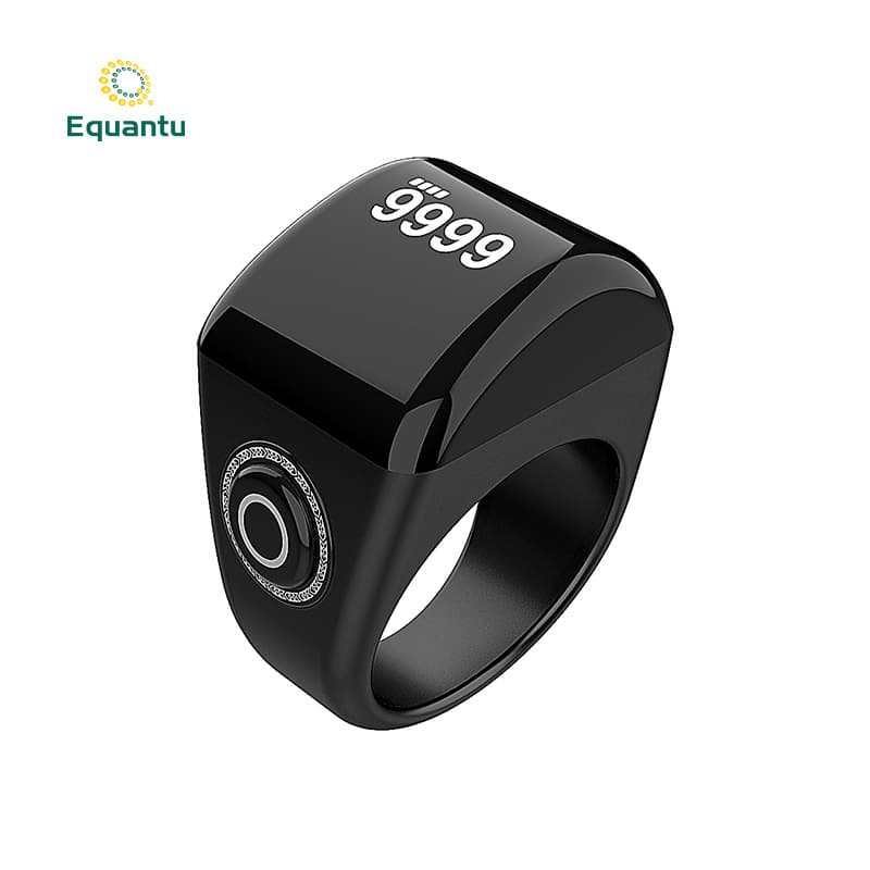 Middle East Hot Selling Electronic Counter Smart Ring Bluetooth Ring Electronic Counter Time Reminder Factory Direct