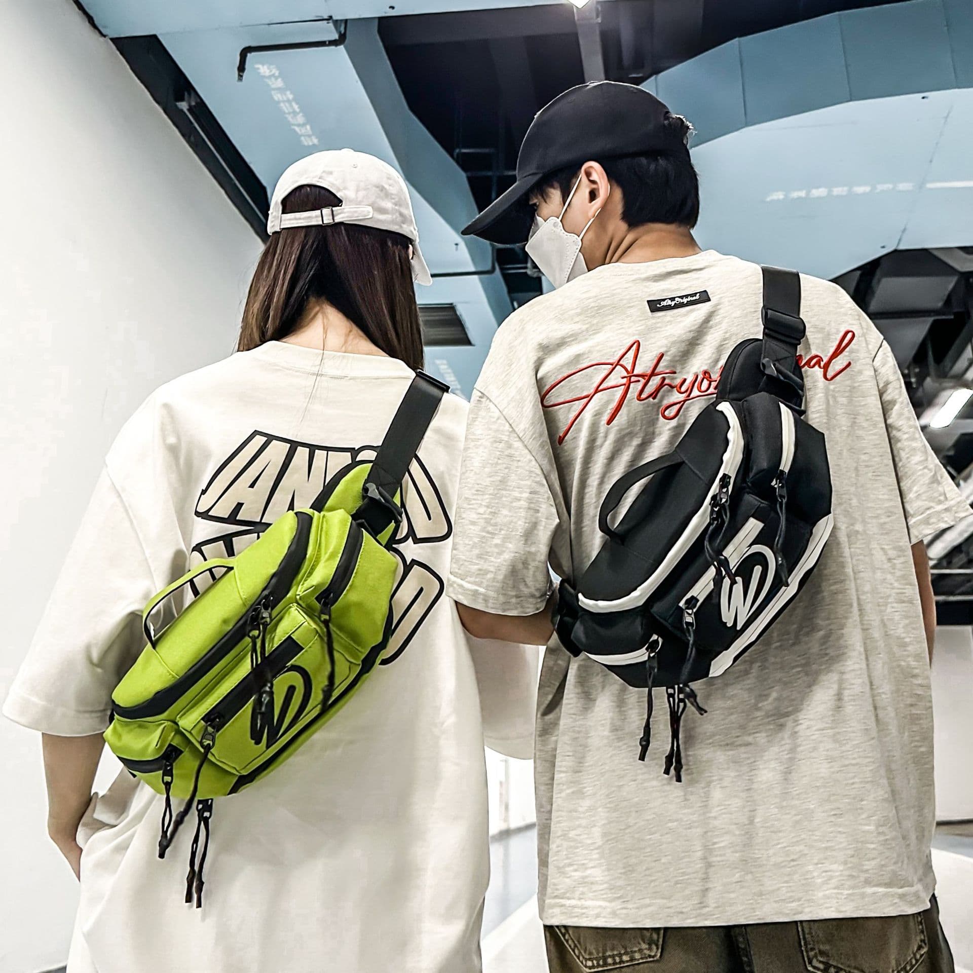 Chest bag men's waist bag motorcycle riding motorcycle equipment bag rider cross-body bag men's and women's sports waterproof small backpack