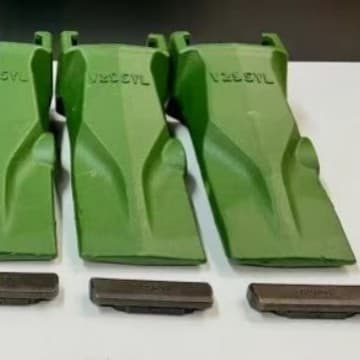 V29SYL Compatible Volvo Rotary Excavator Bucket Teeth, Suitable for Volvo Loader Backhoe Teeth