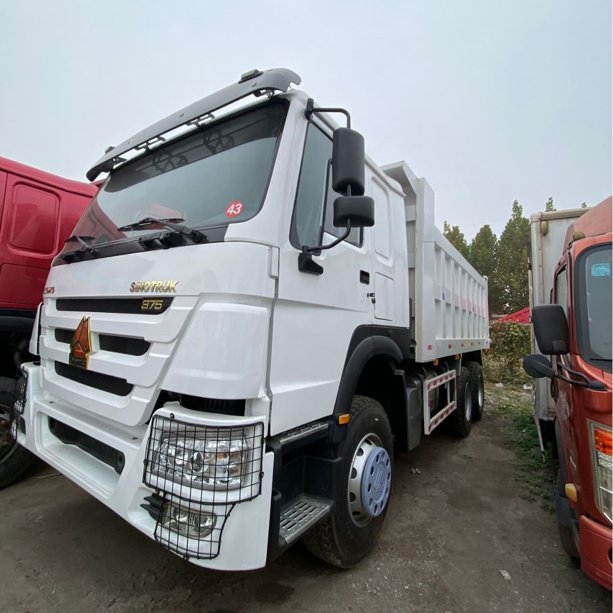 Current Vehicle Sold to Africa: HOWO Dump Truck, 371/375/380HP Dump Truck, 6x4 HOWO Dump Truck