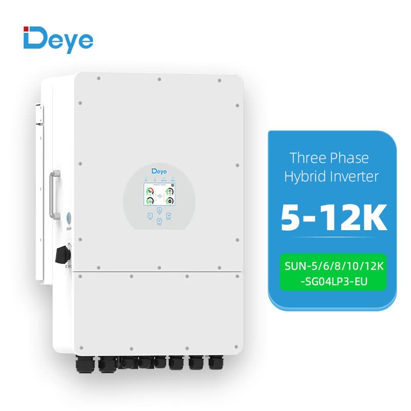 Deye Hybrid Inverter Three Phase 5/6/8/10/12K Deye Energy Storage Inverter