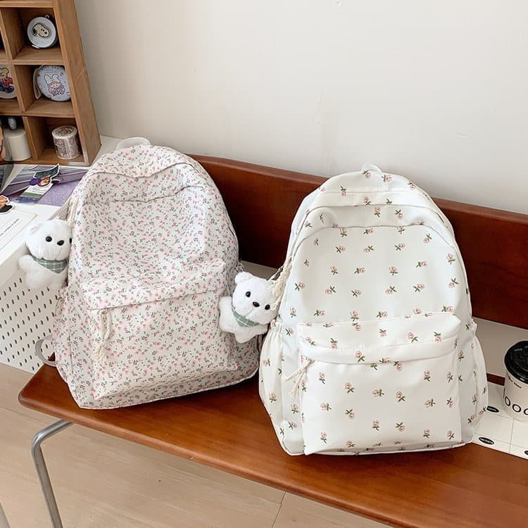 Cute Crossbody Backpack 2025 New Style Women's Travel Backpack Light Fresh Campus Student Schoolbag