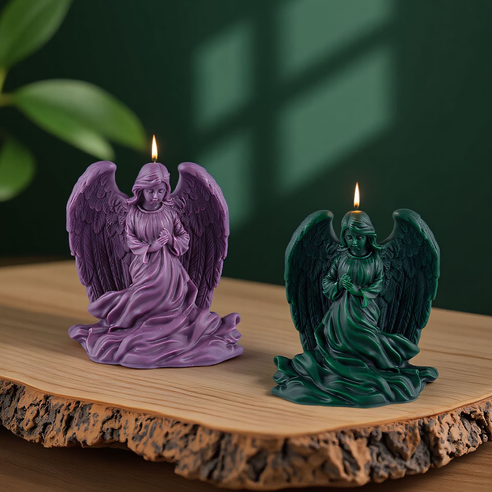 Sanxin Angel Girl Candle Silicone Mold DIY Aromatherapy Handmade Gypsum Dropping Mold Source Factory Cross Border