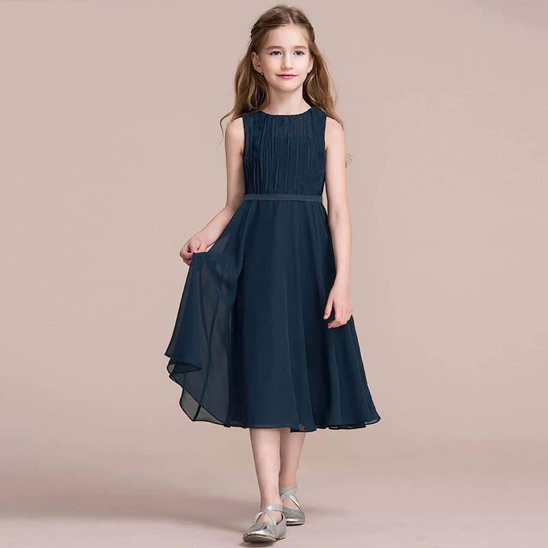 2026 New Amazon Hot Children's Wedding Dresses, Girls Hosting Runway Piano Performance Outfits for Birthday Celebrations
