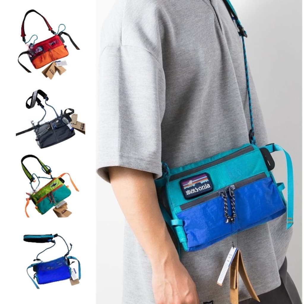 Trendy brand new Bata envelope bag, personalized outdoor fishing bag, men's and women's fashion workwear small shoulder bag, casual mobile phone bag