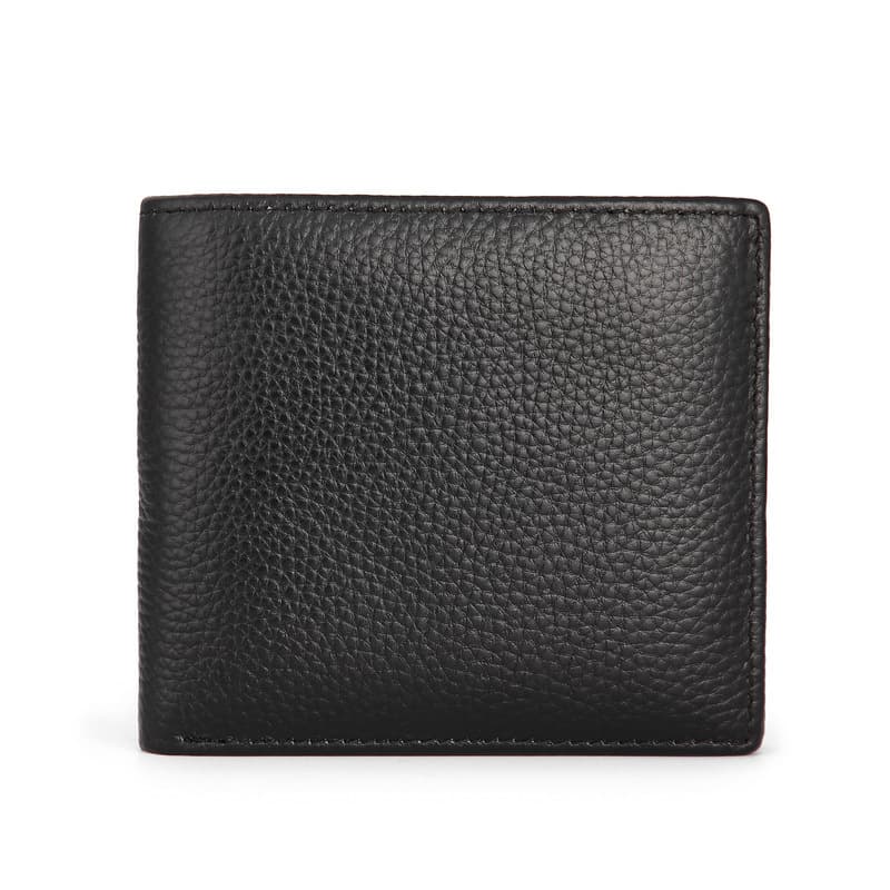 Manufacturer's genuine leather men's wallet/coin purse/handbag, soft leather anti-theft card holder with multiple card slots