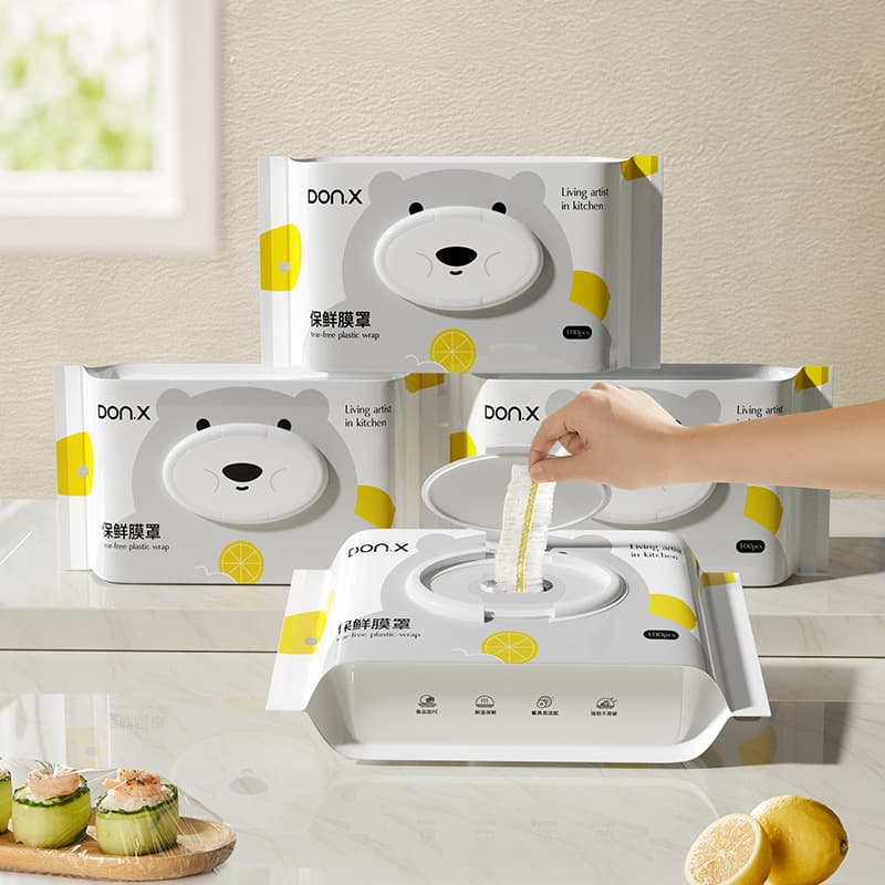 [Ant Diagram] Disposable Food Covers, Food-Grade Household Kitchen Dish and Fruit Pull-Out Covers, Wholesale