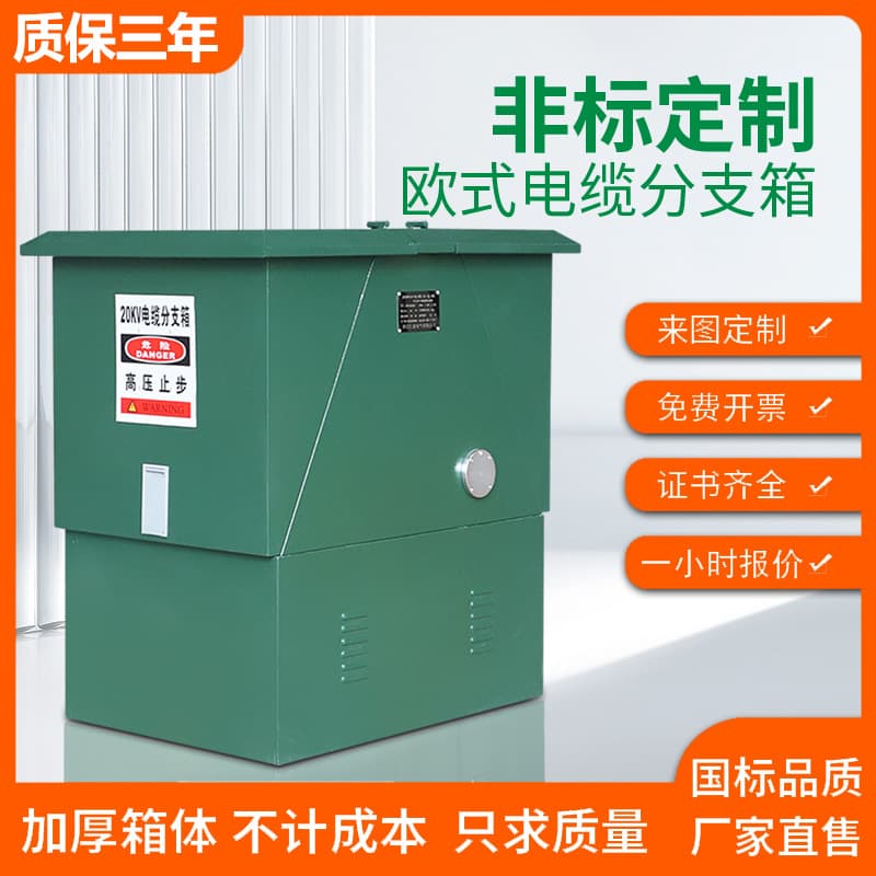 High-Voltage Branch Box 10KV European-Style Cable Branch Box DFW-12630A Outdoor Rainproof One Input Two Three Four Five Output