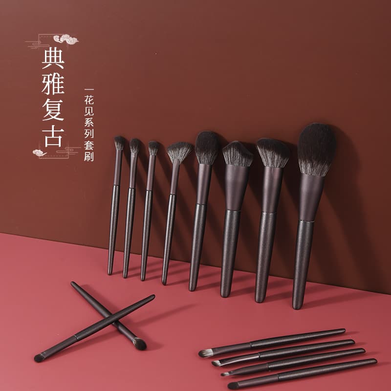 New product recommendation: Hanami series full set of makeup brushes, loose powder, contouring makeup tool set, non-eating powder brush set
