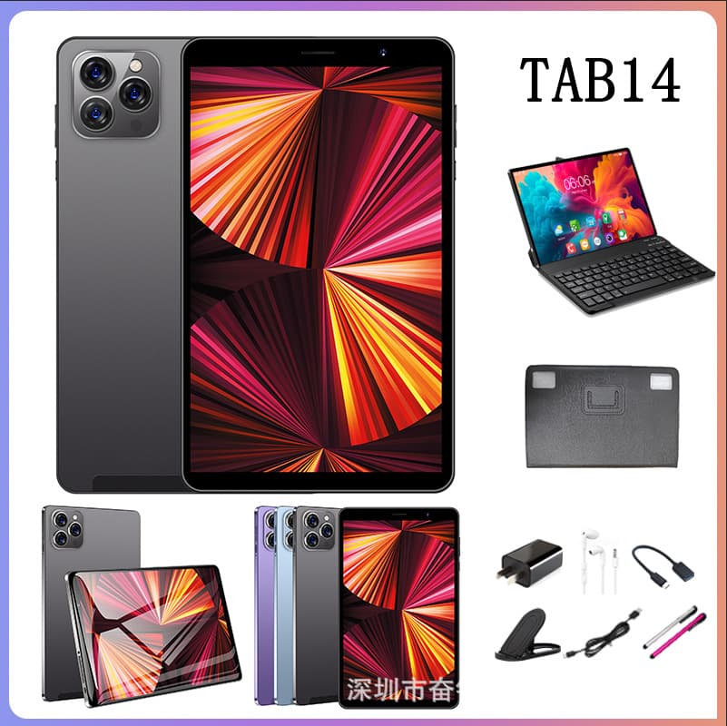 8-inch Tablet PC Factory Wholesale Cross-border Lazada Hot-Selling Foreign Trade Education Smart HD Screen Calling Kids
