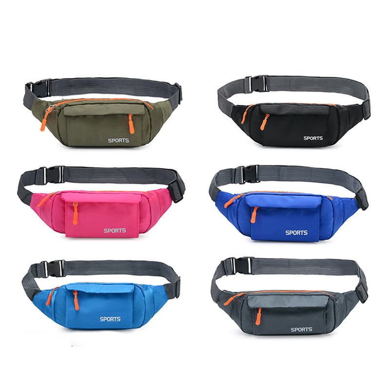 Cross-border Men's Chest Bag for Phone Multi-functional Supermarket Cashier Bag Durable Work Cycling Waist Pack Crossbody Dual-use