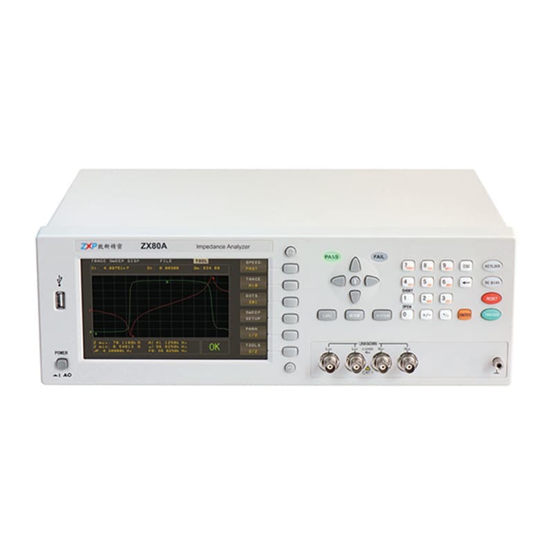 ZXP ZX80A-2M Ultrasonic Impedance Analyzer Transducer Tester Parameter Tester 2MHz