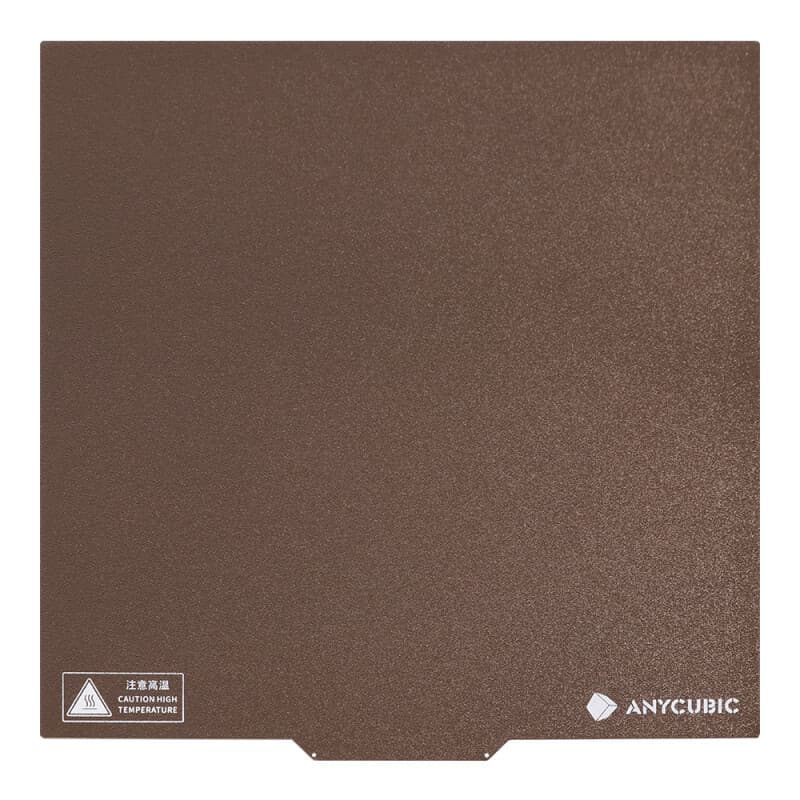 ANYCUBIC FDM 3D Printer Heated Bed Accessories, PEI Spring Steel Magnetic Sticker for Kobra 2 Plus