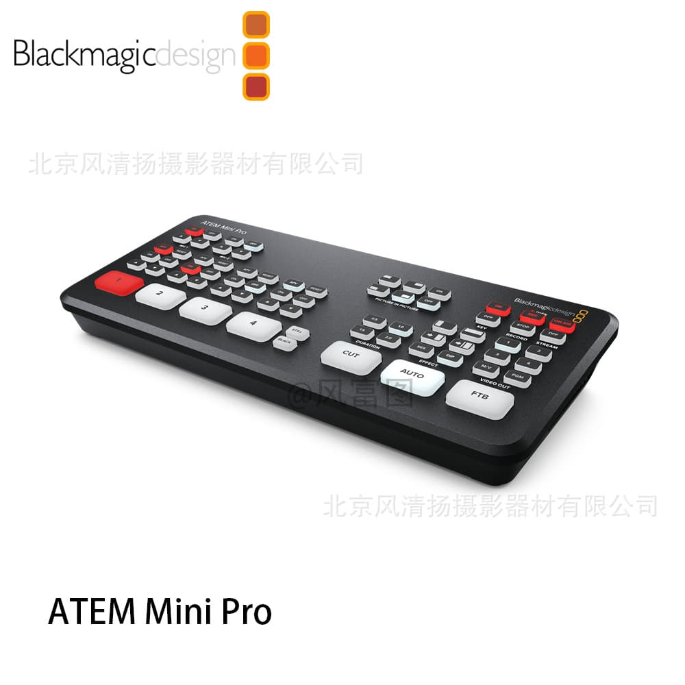 BMD ATEM Mini Pro Extreme ISO Production Switcher, Live Streaming, Multi-Camera