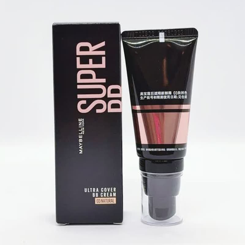 Maybelline BB Cream Super Concealer New Look Cream 03 Natural Beige 30ml Genuine Wholesale Drop Shipping