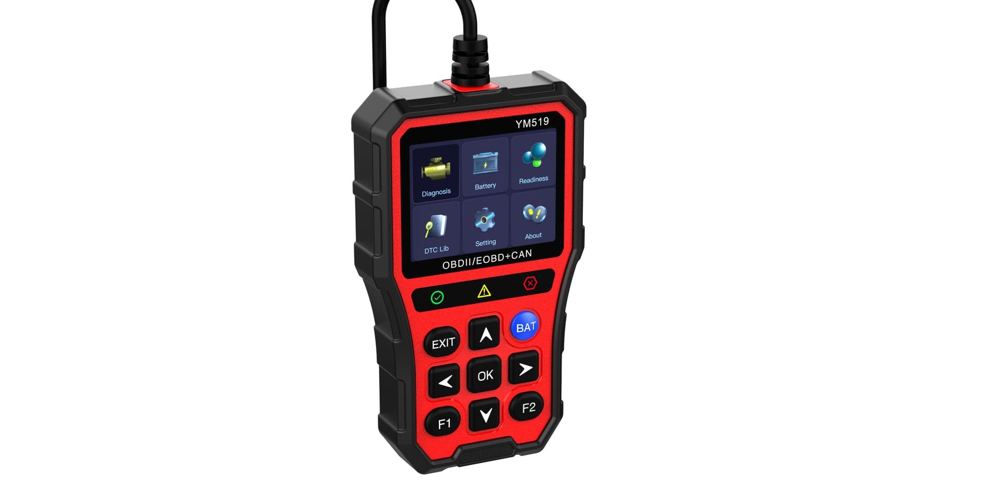 YM519 OBD Car Fault Detector Engine Diagnostic Tool Car Code Reader