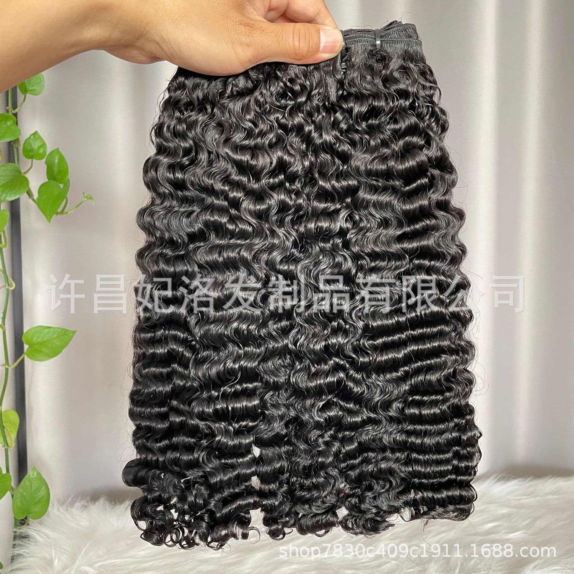 SDD Burmese Curly Vietnam Hair Bundle Burmese Curly Hair Weft