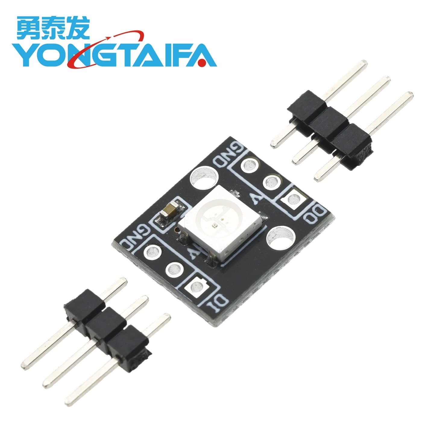 Electronic building blocks, 1 WS2812B serial 5050 full-color LED module, 1 bit.