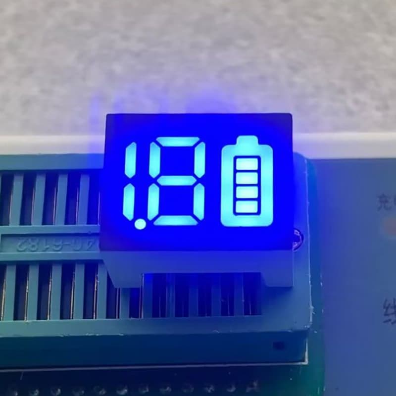 Factory Direct LED Digital Tube Low Power High Brightness Common Cathode Common Anode Seven-Segment Battery Level Display