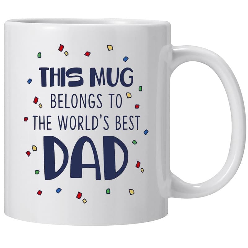 World Best New DAD Father's Day Mug Ceramic Coffee Mug Daddy Tea Cup Grandad