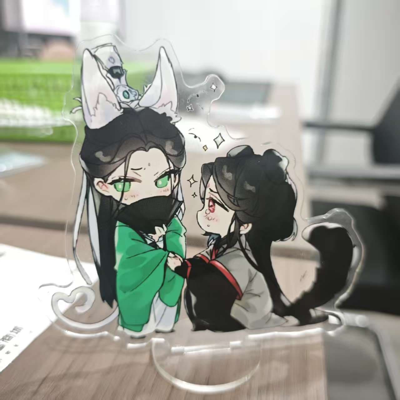 Self-made scum villain self-rescue system novel peripheral Shen Qingqiu and Luo Binghe two-person acrylic stand