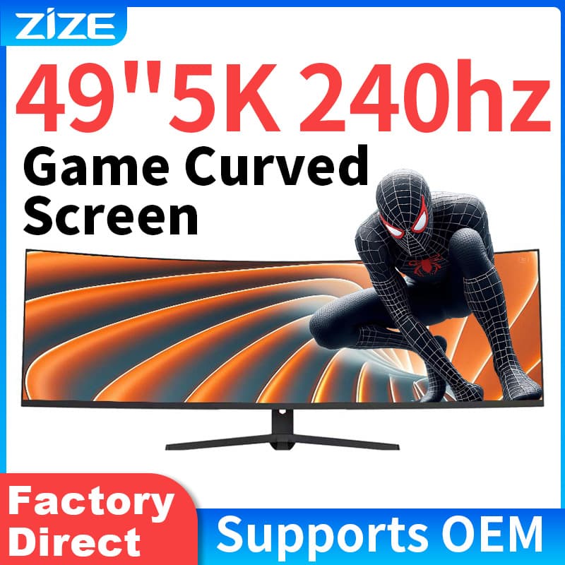 49/34 inch 4K 5K 240Hz Gaming Curved Screen Computer IPS Monitor
