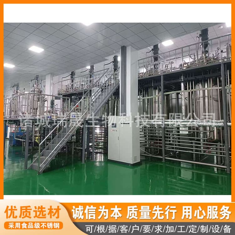 Ruisheng Production Stainless Steel Fermentation Tank - In-Situ Sterilization Fermentation Tank - Compound Microbial Agent Fermentation Equipment with Lifetime Warranty