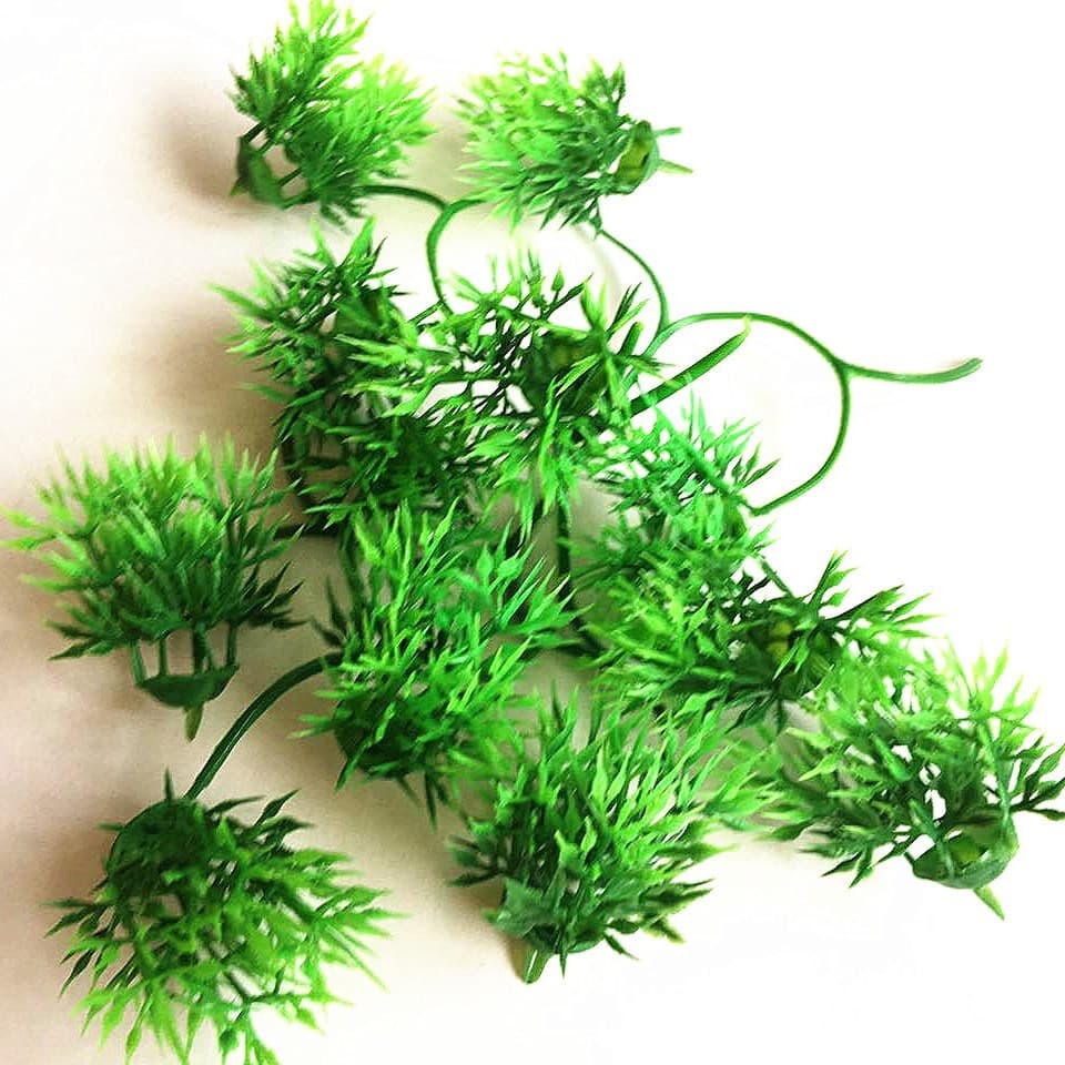 4.5CM Artificial Four-Leaf Clover Green Aquatic Plant for Aquarium Fish Tank Direct Sale Rockery Decoration Artificial Flower