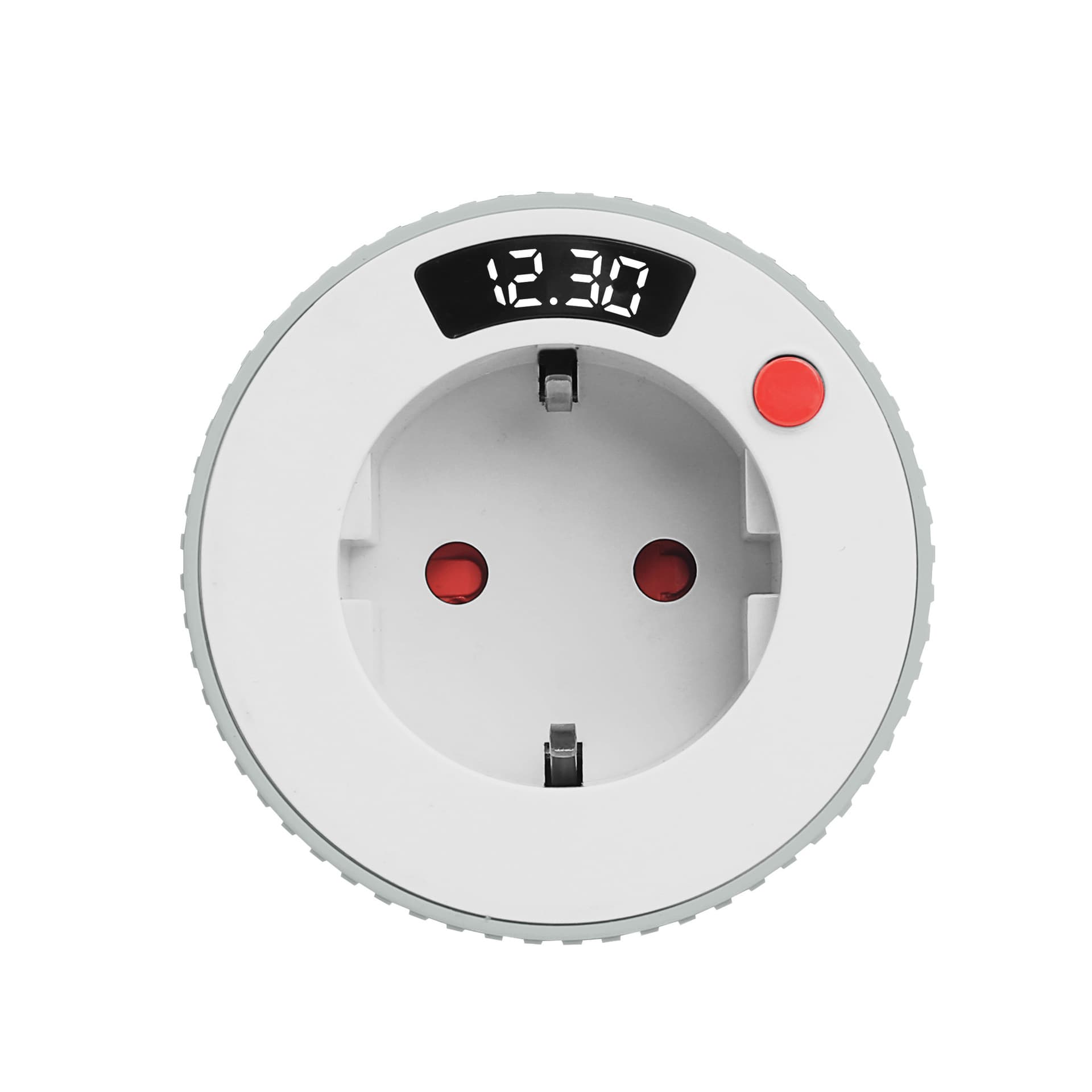 Mechanical digital display European standard timer, 24-hour timer socket, kitchen timer socket, electronic timer.